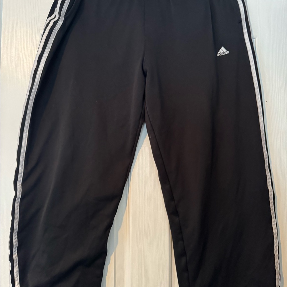 Adidas Mens Black Track Pants